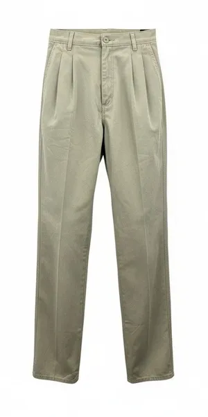Wrangler Casual Tan Long Tapered Business Cotton Work Formal Pleat Pants 6x36‎ thumbnail 1