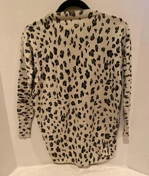 Cheetah Print Crewneck Multi thumbnail 2