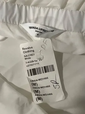 Amanda Uprichard x REVOLVE Stassie Dress in White Medium New Womens Strapless thumbnail 7