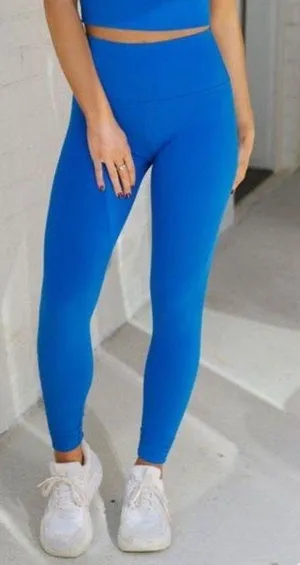 These Three Boutique Blue Leggings thumbnail 1