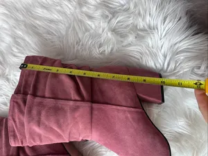Botkier Skyler slouch boot made in Brazil leather pink/red color size 7 1/2 thumbnail 6