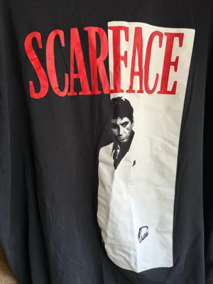 Scarface T Shirt Black Size 3X thumbnail 2