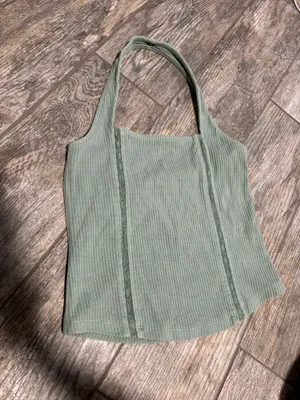 American Eagle Ripped Halter Top thumbnail 4