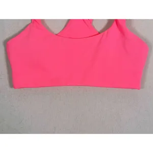 Fabletics 2 pc Workout SET Sports Bra & Biker Shorts XS Hot Pink Gym Athletic thumbnail 13