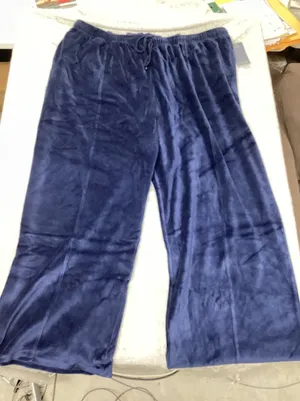 Universal Thread Navy Blue Velour Wide Leg Lounge Pants Women 3X New With‎ Tags thumbnail 1