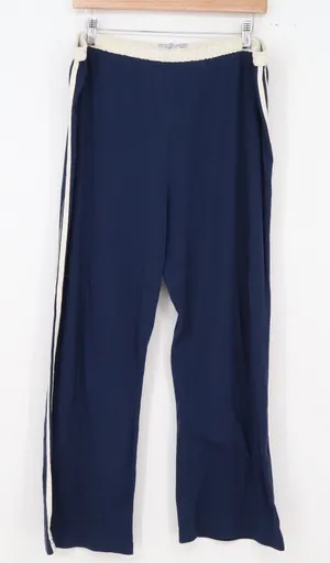Willow Wear Track Pants Womens XL Navy Blue Side Stripe Vintage Good thumbnail 1