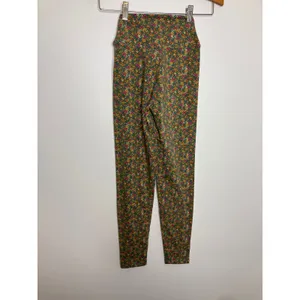 Natural Life Leggings Womens M Green Floral Liberty Print High Rise Excellent thumbnail 3