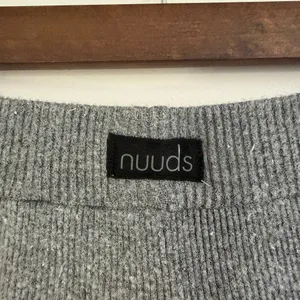 Nuuds Pull On Ribbed Knit Sweater Pants Wide Leg Elastic Waist Loungewear Sz M‎ thumbnail 6