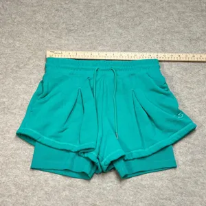 Nike Shorts Womens Medium Serena Williams Design Crew 3" Jade‎ Terry Athletic thumbnail 5