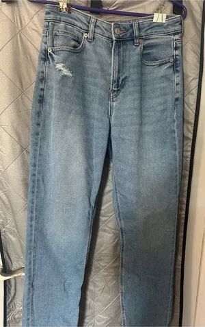 AE Stretch Mom Jeans thumbnail 1