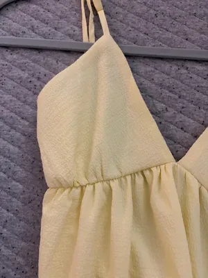 Yellow maxi dress Size XXS thumbnail 4