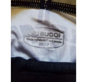 NWT SUGOI BLACK Yellow PADDED CYCLING SHORTS WOMENS XS CU Boulder Triathalon thumbnail 5