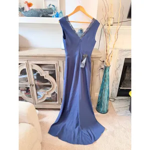 BCBGMAXAZRIA Alyza Gown Womens Classic Blue Size 4 XVR63D39-H46‎ thumbnail 7