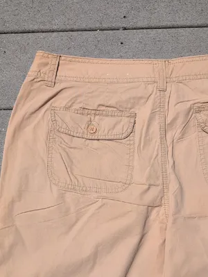 St. John's Bay Khaki Bermuda Shorts | Size 14 Khaki Bermuda Shorts thumbnail 7