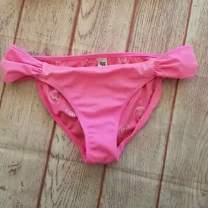 ✨PINK VS Swim Bikini Bottom Knockout Side Ruched✨ thumbnail 2