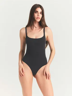 NWT Icon Swim One-Piece Thong Swimsuit M thumbnail 2
