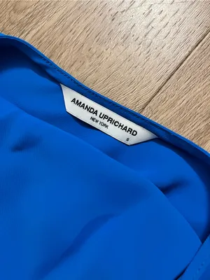AMANDA UPRICHARD Maxwell Dress in Electric Blue thumbnail 5