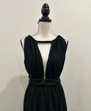 Estelar Atenea Beach Dress Black thumbnail 2