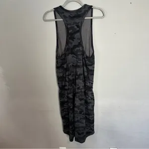 Sundry x Evereve The Weekender Dress Tank Camo Print XL thumbnail 4