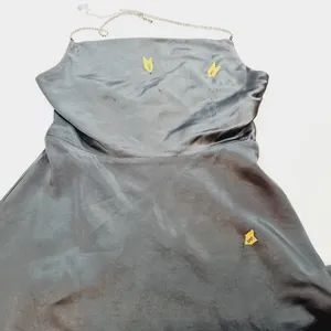 MORE TO COME Talia Diamond Dress in Grey Medium thumbnail 14