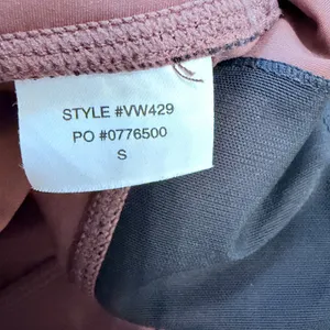 Vuori Stride Leggings VW429 Marsala Red‎ Womens Size S Yoga Athletic Pockets thumbnail 9