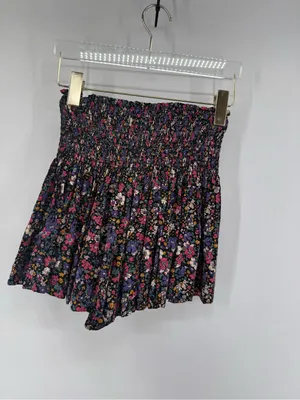 Natural Life purple and pink floral print shorts‎ size xs NWT thumbnail 2