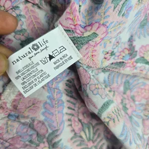 Natural Life NWOT Lyla Pink Floral‎ Print Dress Sleeveless Women's Small thumbnail 4