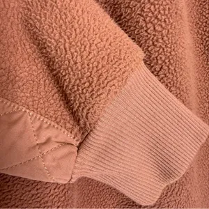 Abercrombie & Fitch Quilted Fleece Snap Pullover – Women’s Large thumbnail 5