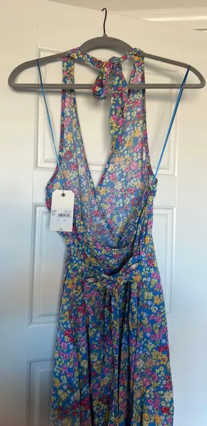 Billabong Floral Halter Maxi Dress thumbnail 5