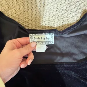 Vintage 90s Black Velvet Tank thumbnail 3