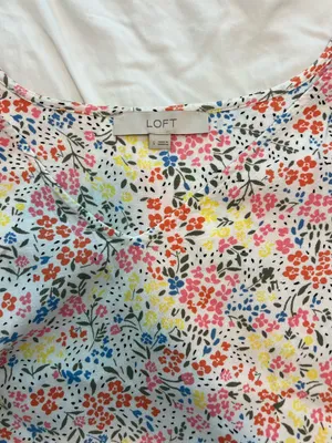 Loft Floral Blouse thumbnail 2