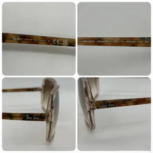 Ray Ban Womens Sunglasses RB 1973 1281/51 Square‎ II 53-20-140 Grandiant Brown thumbnail 5
