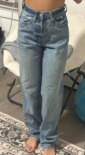 wild fable Light Blue Straight Leg Jeans thumbnail 1