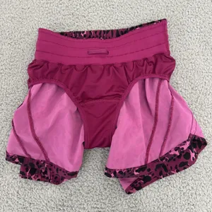 Lululemon Track That Shorts 5" Cheetah‎ Camo Athletic Athleisure Gym Women's 4 thumbnail 4