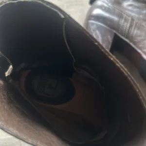 FRYE BOOTS Lucinda Brown Leather‎ Booties Size 8 thumbnail 8