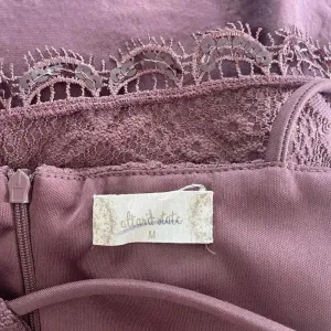 Altar'd State Women's Size M Medium Rose Mauve Fit &‎ Flare Dress W Lace Sequins thumbnail 6