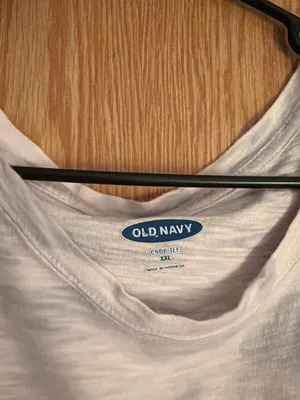Old Navy Light Gray Camouflage Crop Top thumbnail 2