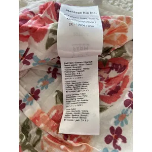 Farm Rio Womens Spring Bananas Smocked Mini Skirt Floral Pom Pom Trim Size M thumbnail 7