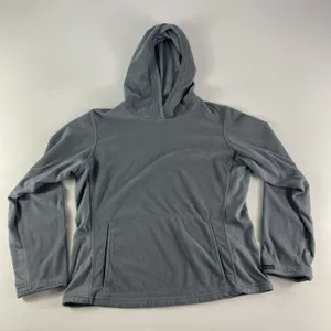 Columbia Hoodie Sweatshirt Women's Medium Gray Pullover Fleece Ladies thumbnail 1