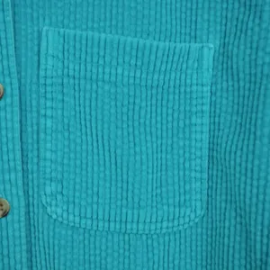 LL Bean Women's Corduroy Relaxed Button Down Heavy Shirt Small thumbnail 7