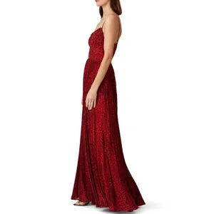 Fame and Partners Red Casablanca Maxi Dress Sz.4 NWT thumbnail 2