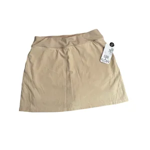Ebb & Flow Skort Women’s Small Tan Beige Shorts Skirt Pickleball Tennis Golf NEW thumbnail 2