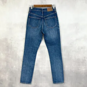 Madewell Womens‎ Jeans Size 23 The High Rise Slim Boy Jean Milton Wash Stretch thumbnail 2