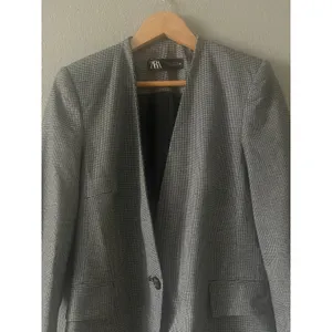 ZARA‎ TAILORED HOUNDSTOOTH BLAZER thumbnail 7