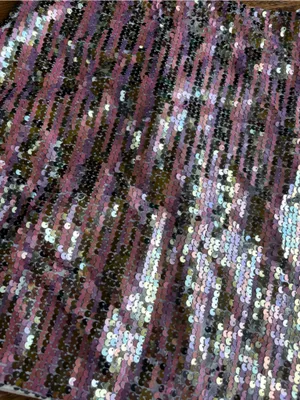 superdown Pink Iridescent Sequin Mini Skirt XS thumbnail 2