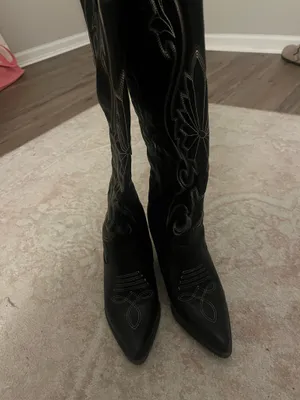 Black Cowgirl Boots thumbnail 4