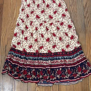 Faithfull‎ The Brand x Anthropologie Floral Polka Dot Melia Midi Dress Small thumbnail 5