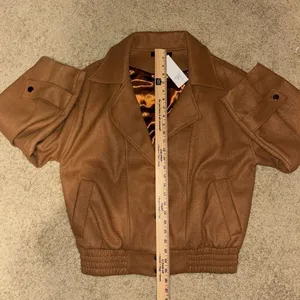 Strut & Bolt oversized coat caramel brown size S‎ NWT thumbnail 9