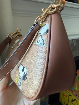 Coach Peanuts x Snoopy Dog Teri shoulder bag thumbnail 5