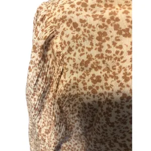 Altar'd State Mia Floral Print Dress Size L Cream/Mocha thumbnail 8